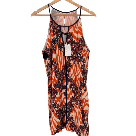 Vix Paulahermanny Sleeveless Abstract Print Dress- silk Size Medium new $248 - Picture 1 of 12